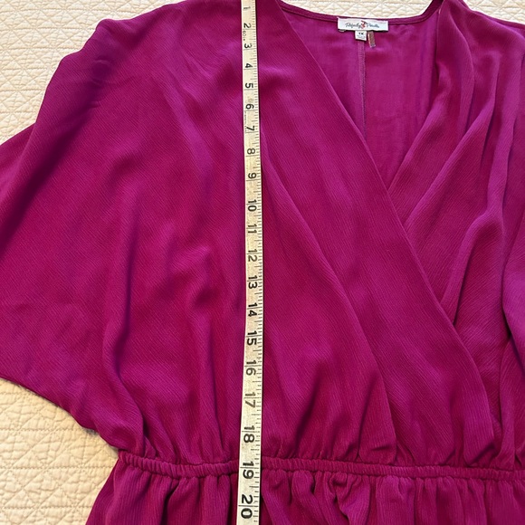 Plum Poplin Top by Perfectly Priscilla - Picture 8 of 10